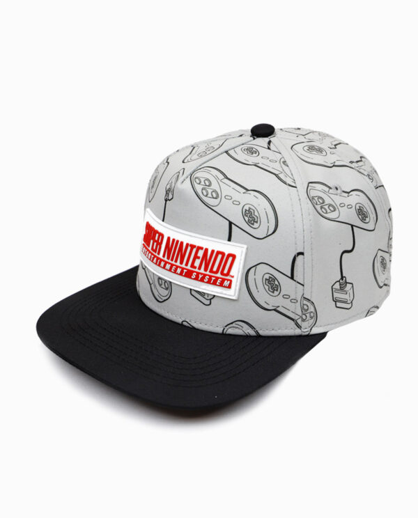 Nintendo SNES Controller Snapback Hat
