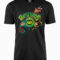 Battletoads Zits, Rash, and Pimple Black T-Shirt