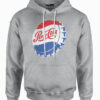 Pepsi Athletic Heather Bottle Cap Hooded Sweatshirt
