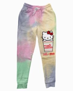 Hello Kitty Cup Noodles Tie-Dye Joggers Main Image