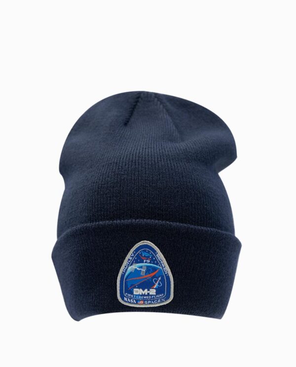 SpaceX DM2 Navy Beanie Main Image