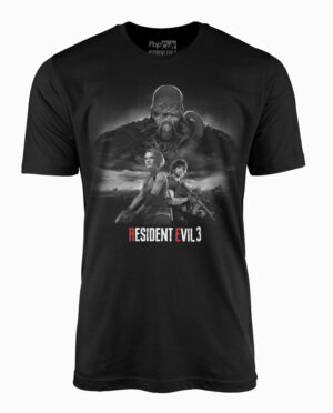 Resident Evil 3 Remake Black T-Shirt