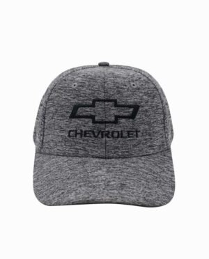 Chevy Black and Grey Heather Performance Fabric Hat