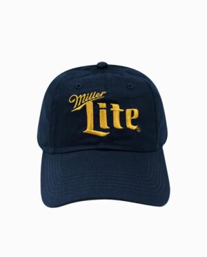 Miller Lite Royal Contrast Velcro Hat
