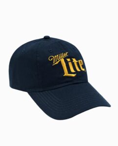 Miller Lite Royal Contrast Velcro Hat