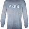 Pepsi Navy Reverse Oil Wash Long Sleeve Shirt