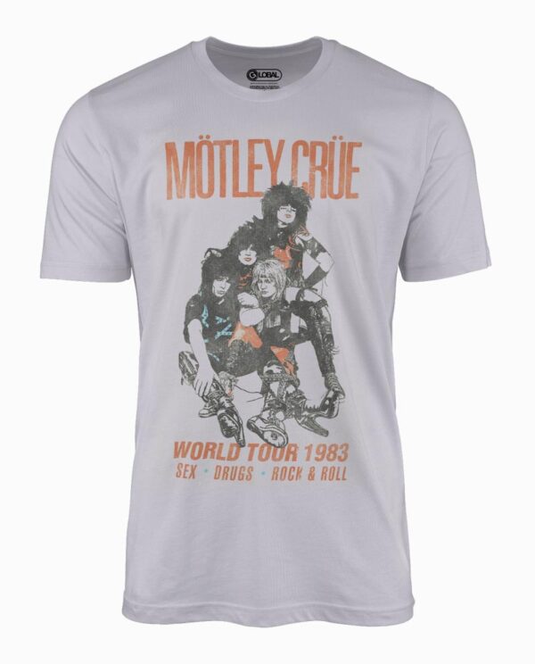 Motley Crue 1983 World Tour