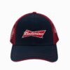 Budweiser Navy Red Trucker Hat Main Image