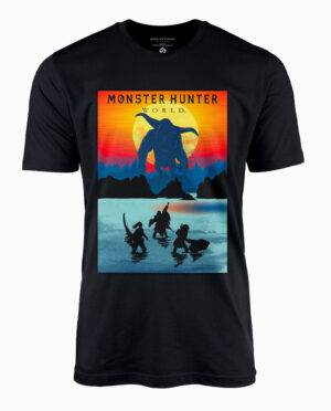 Monster Hunter World Horizon Black T-Shirt