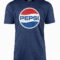 Pepsi Distressed Navy Heather T-Shirt