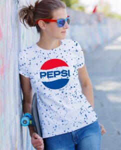 Pepsi Splatter Image