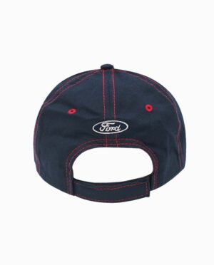 Ford Mustang Navy and Tan Velcro Leisure Hat
