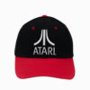 Atari "The Fuji" Black and Red Snapback Hat
