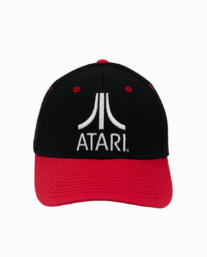 Atari “The Fuji” Black and Red Snapback Hat