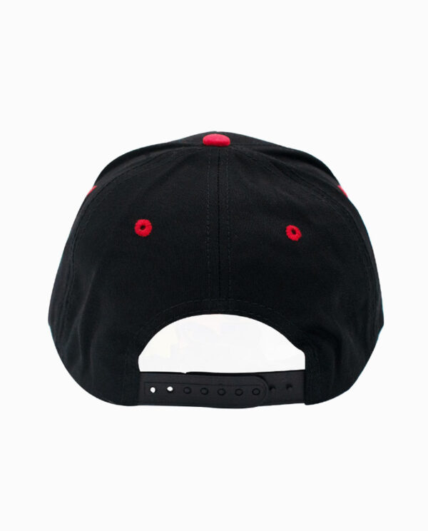 Atari "The Fuji" Black and Red Snapback Hat