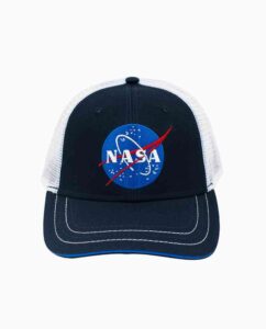 NASA Navy & White Insignia Snapback Hat Main Image