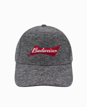 Budweiser Charcoal Cationic Snapback Hat