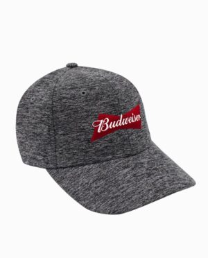 Budweiser Charcoal Cationic Snapback Hat