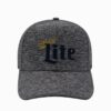 Miller Lite Charcoal Cationic Snapback Hat