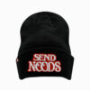 Cup Noodles Send Noods Black Knit Cuff Beanie