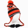 Nintendo Orange and Black Super Mario Mushroom Laplander Beanie