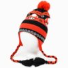 Nintendo Orange and Black Super Mario Mushroom Laplander Beanie