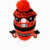 Nintendo Orange and Black Super Mario Mushroom Laplander Beanie