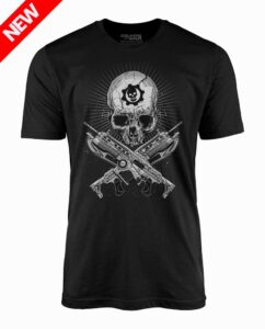 Gears of War Lancer & Skull T-Shirt Main Image