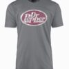 Dr. Pepper Grey Retro Logo T-Shirt