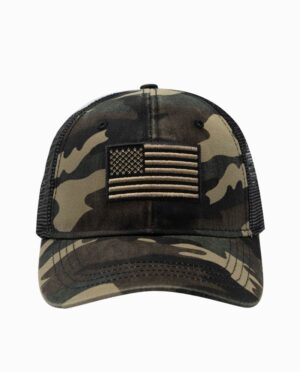 Americana USA Flag Camo Snap Back