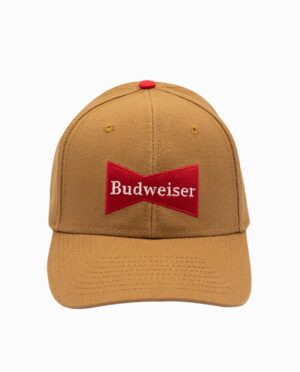 Budweiser Carhartt Canvas Tan Strap Back Hat