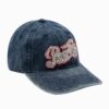 Pepsi Acid Washed Denim Strapback Hat
