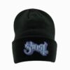 Ghost Popestar Black Knit Beanie