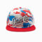 Pepsi Red, Blue, and White Camo 6 Panel Snapback Hat