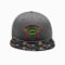 Battletoads Grey 6 Panel Snapback Hat