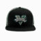 Street Fighter V Black and Green Camo Snapback Hat