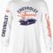 Chevy Corvette Stingray White Long Sleeve Shirt
