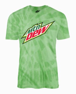 TS18694MTDUMountain Dew Green Wash T-Shirt