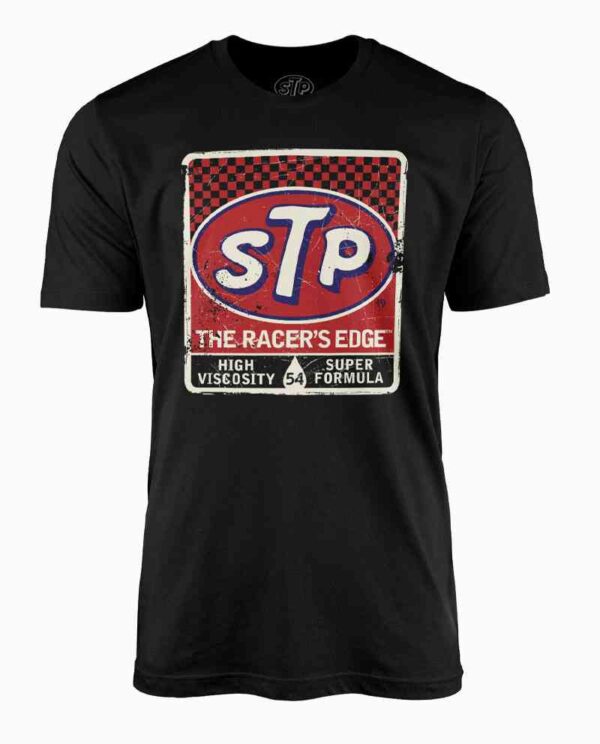 STP Racer's Edge Black T-Shirt