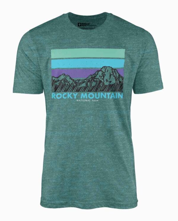 National Parks Rocky Mountain T-Shirt Main Image