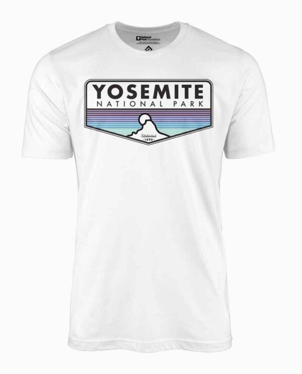 National Parks Yosemite White T-Shirt Main Image