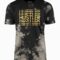 Hustler Repeat Logo Bleach Wash T-Shirt Main Image