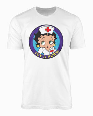 Betty Boop Luv A Nurse T-Shirt Main Image