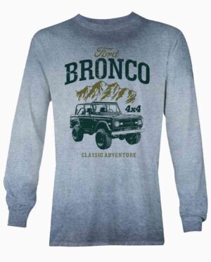 Ford Bronco Blue Long Sleeve