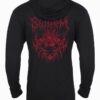 Gears of War Swarm Metal Long Sleeve Hooded T-Shirt Back Main Image