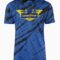 Goodyear Blue and Black Tie Dye T-Shirt