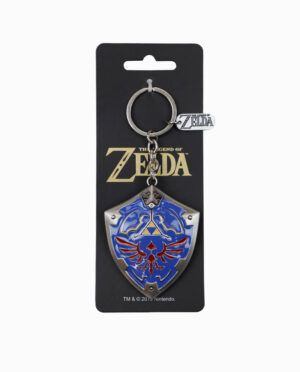 Nintendo Zelda – Hylian Shield 3D Metal Keychain