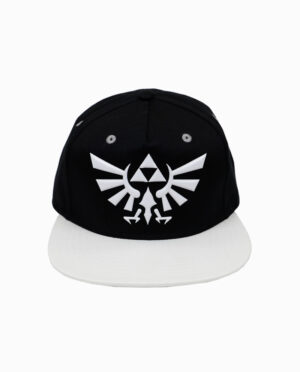 Nintendo Zelda – Hyrule Symbol White and Black Clip Back Hat