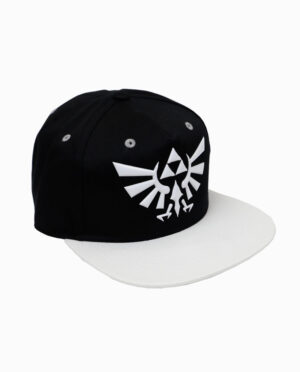 Nintendo Zelda - Hyrule Symbol White and Black Clip Back Hat