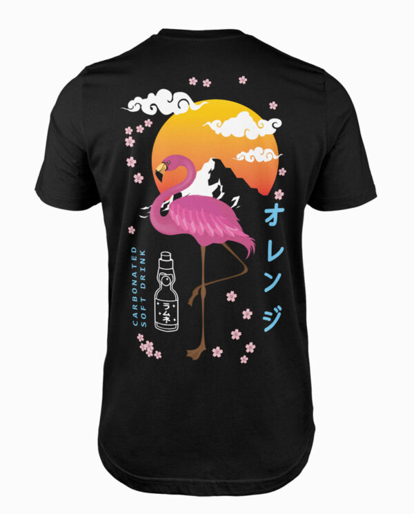 Ramune Black Flamingo T-Shirt